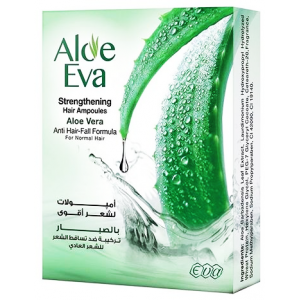 Aloe Eva Strengthening Hair Ampoules With Aloe Vera 15 ml 4 ampoules